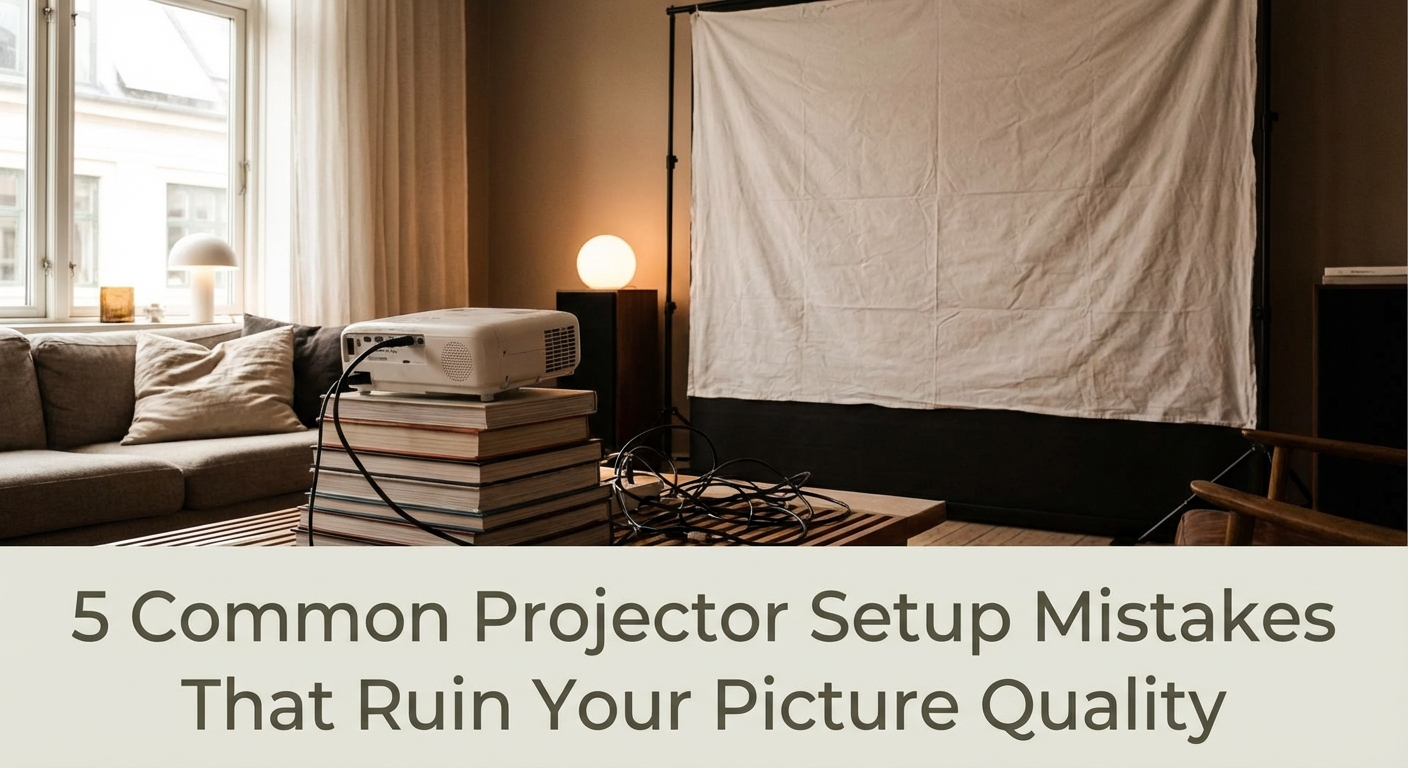 5 Common Projector Setup Mistakes That Ruin Your Picture Quality — 1