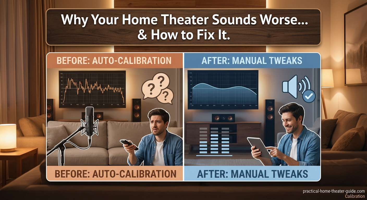 Why Your Home Theater Sounds Worse After Auto-Calibration (And How to Fix It) - Illustration 1