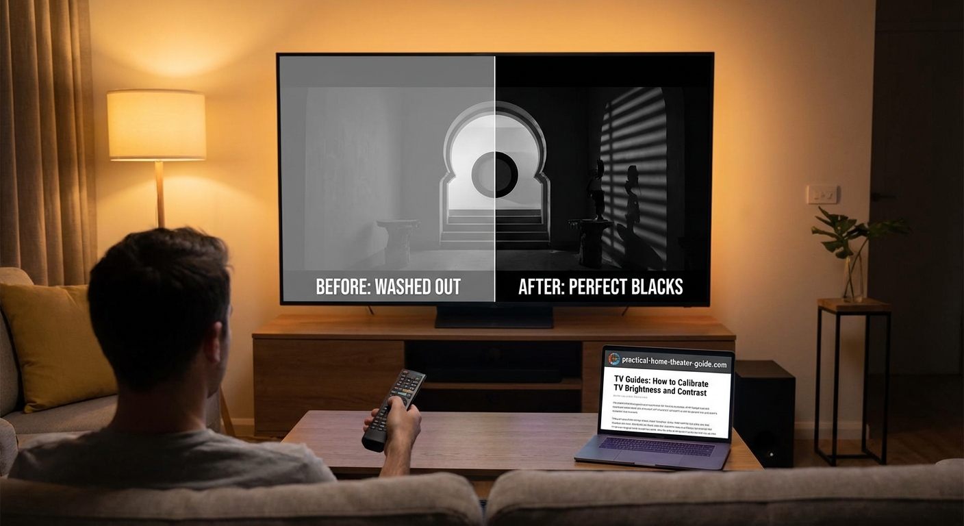 How to Calibrate TV Brightness and Contrast for Perfect Black Levels - Illustration 1