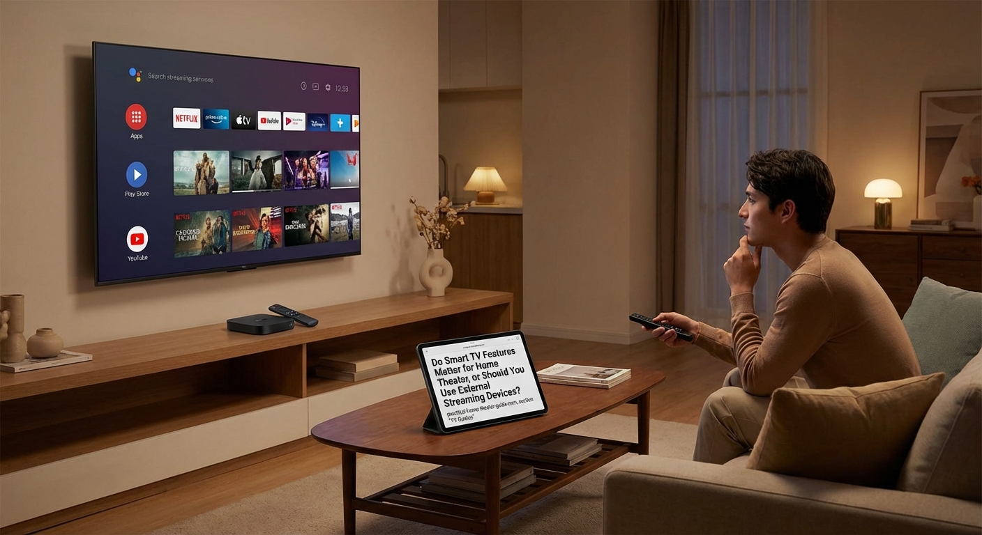 Do Smart TV Features Matter for Home Theater, or Should You Use External Streaming Devices? - Illustration 2
