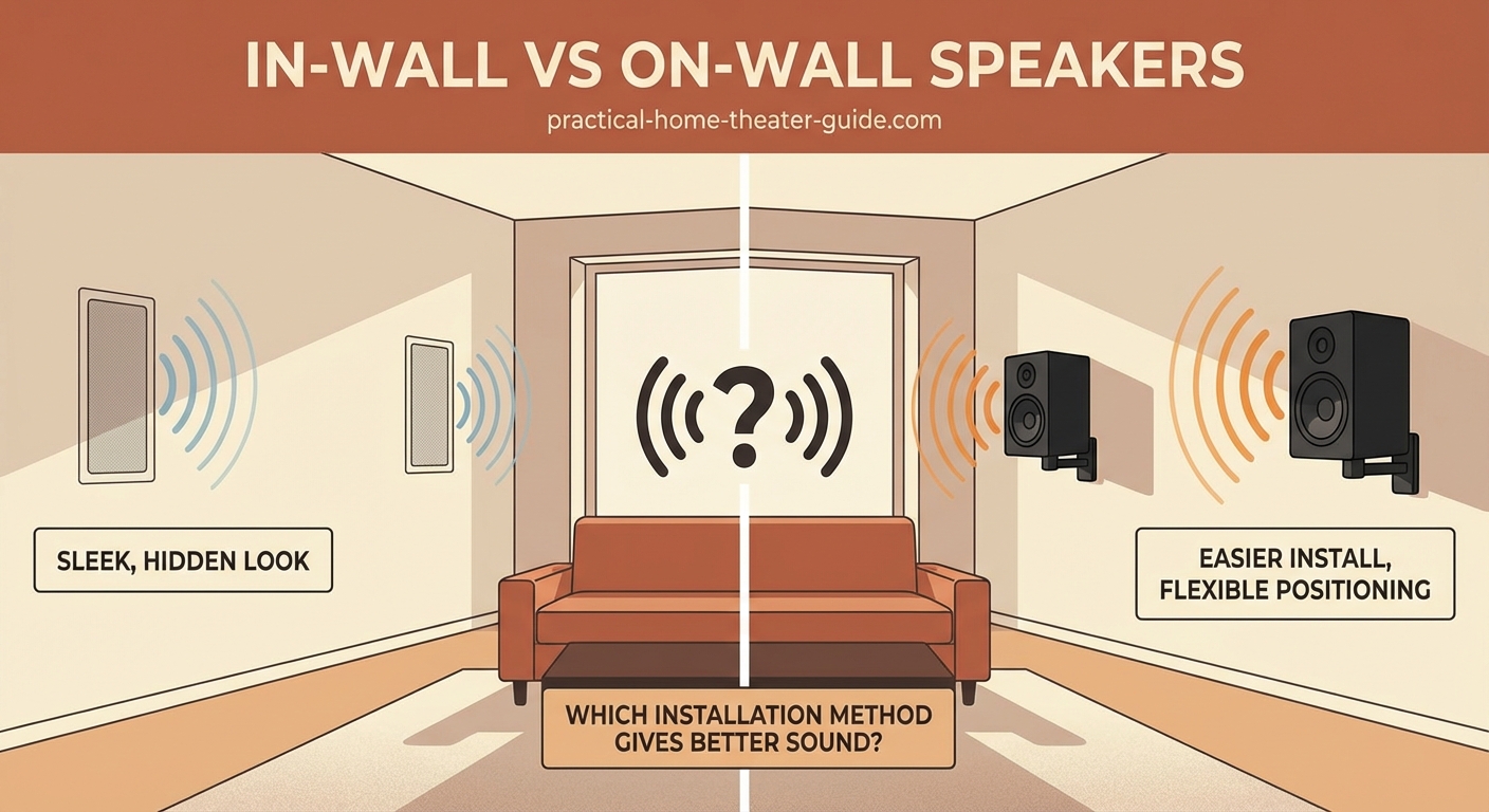 In-Wall vs On-Wall Speakers: Which Installation Method Gives Better Sound? - Illustration 2