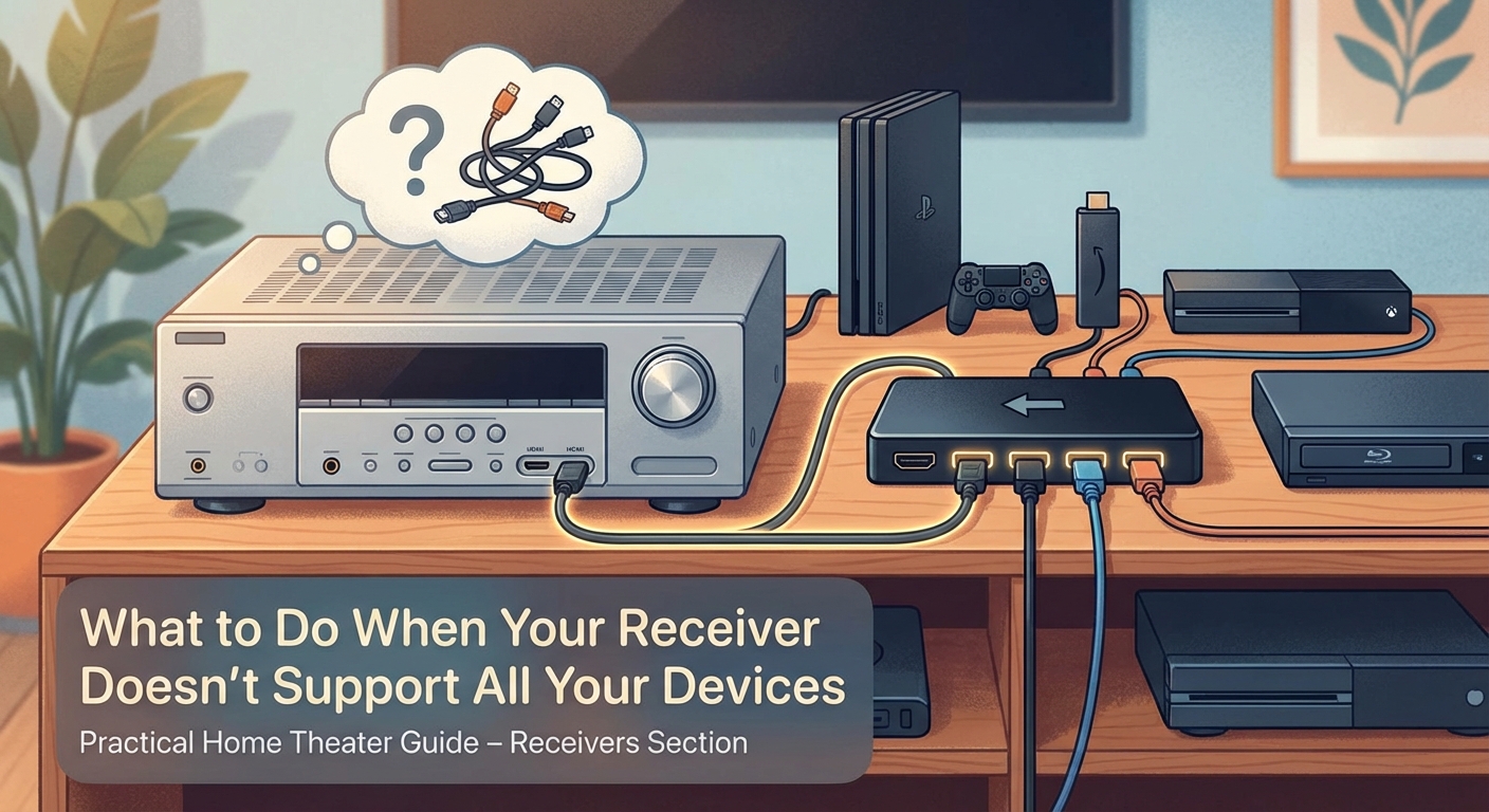 What to Do When Your Receiver Doesn't Support All Your Devices - Illustration 2