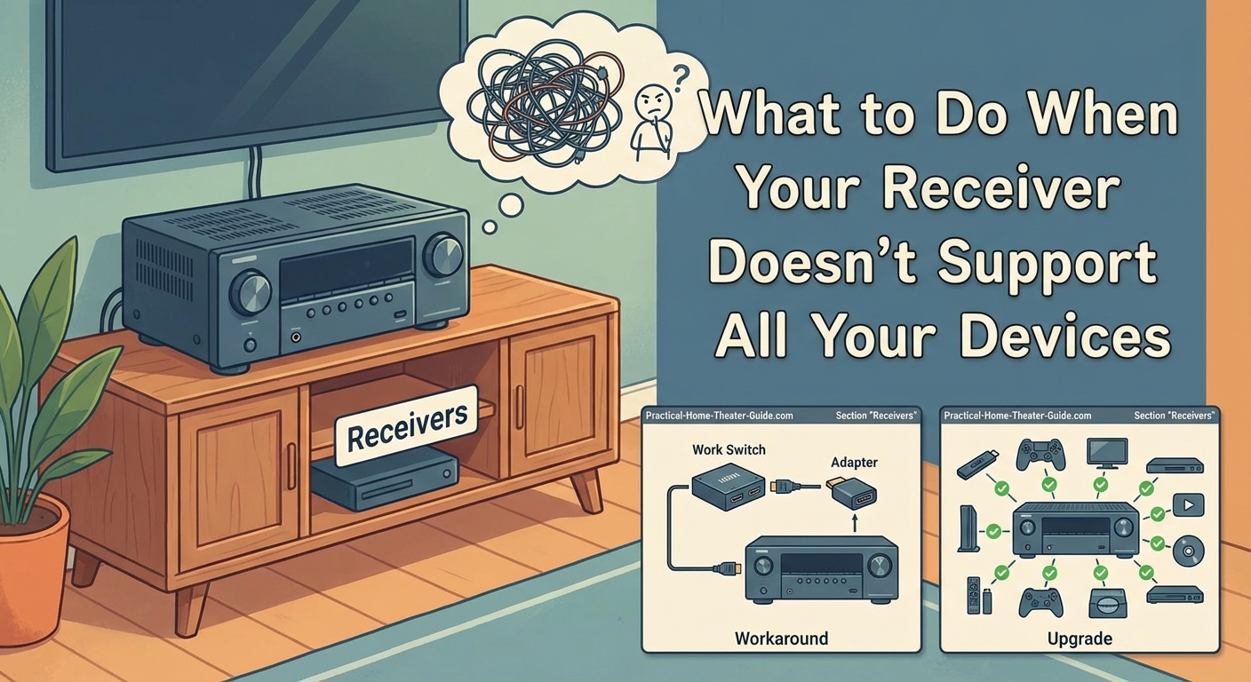 What to Do When Your Receiver Doesn't Support All Your Devices - Illustration 1
