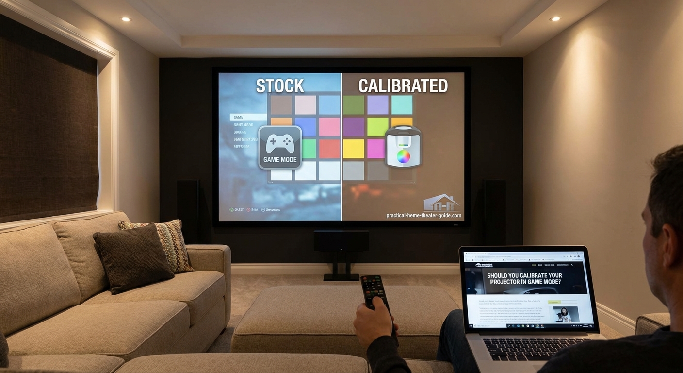 Should You Calibrate Your Projector in Game Mode or Leave It Stock? - Illustration 2