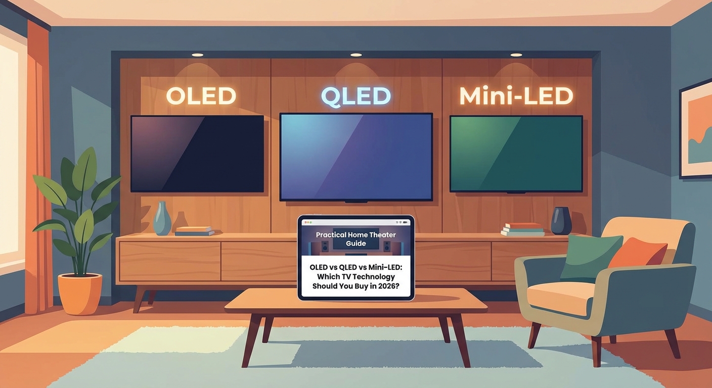 OLED vs QLED vs Mini-LED: Which TV Technology Should You Buy in 2026? - Illustration 1