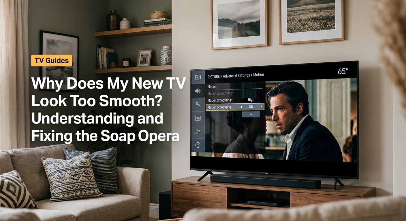 Why Does My New TV Look Too Smooth? Understanding and Fixing the Soap Opera Effect - Illustration 2