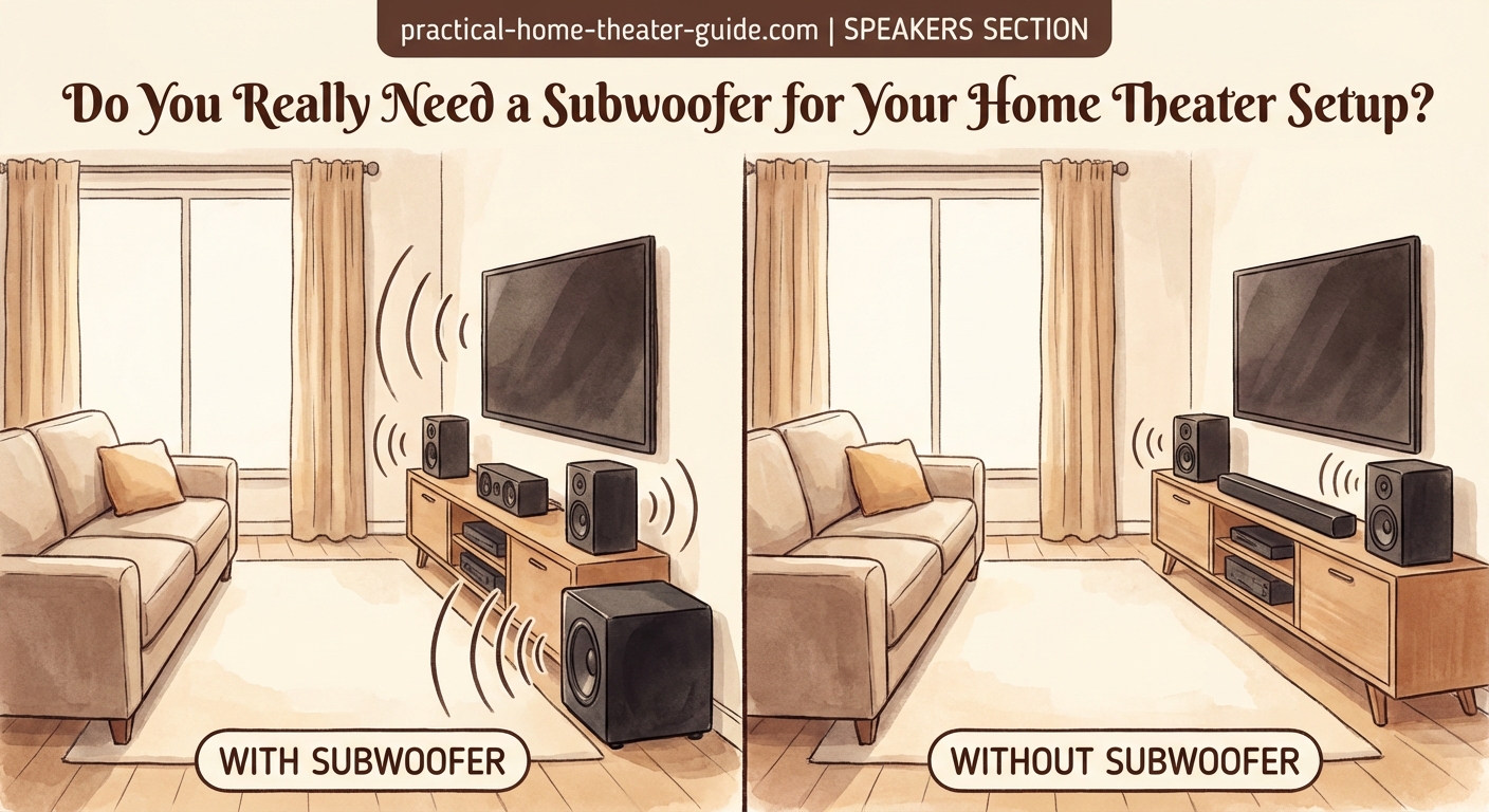Do You Really Need a Subwoofer for Your Home Theater Setup? - Illustration 1