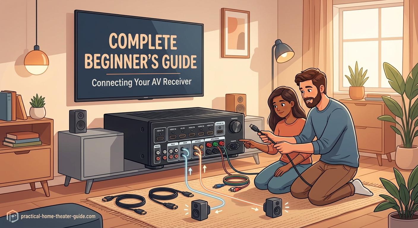 Complete Beginner's Guide to Connecting Your AV Receiver - Illustration 1