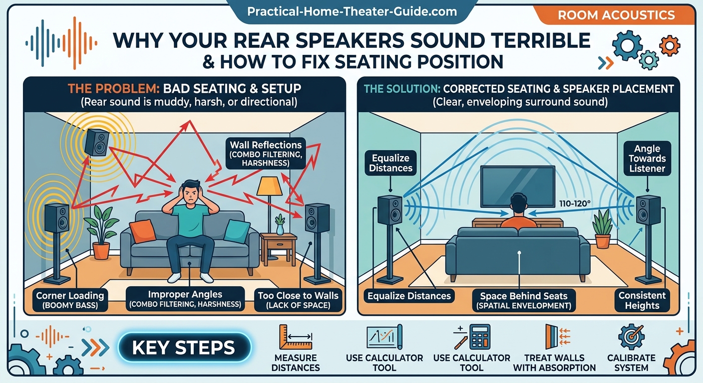 Why Your Rear Speakers Sound Terrible and How to Fix Seating Position - Illustration 1