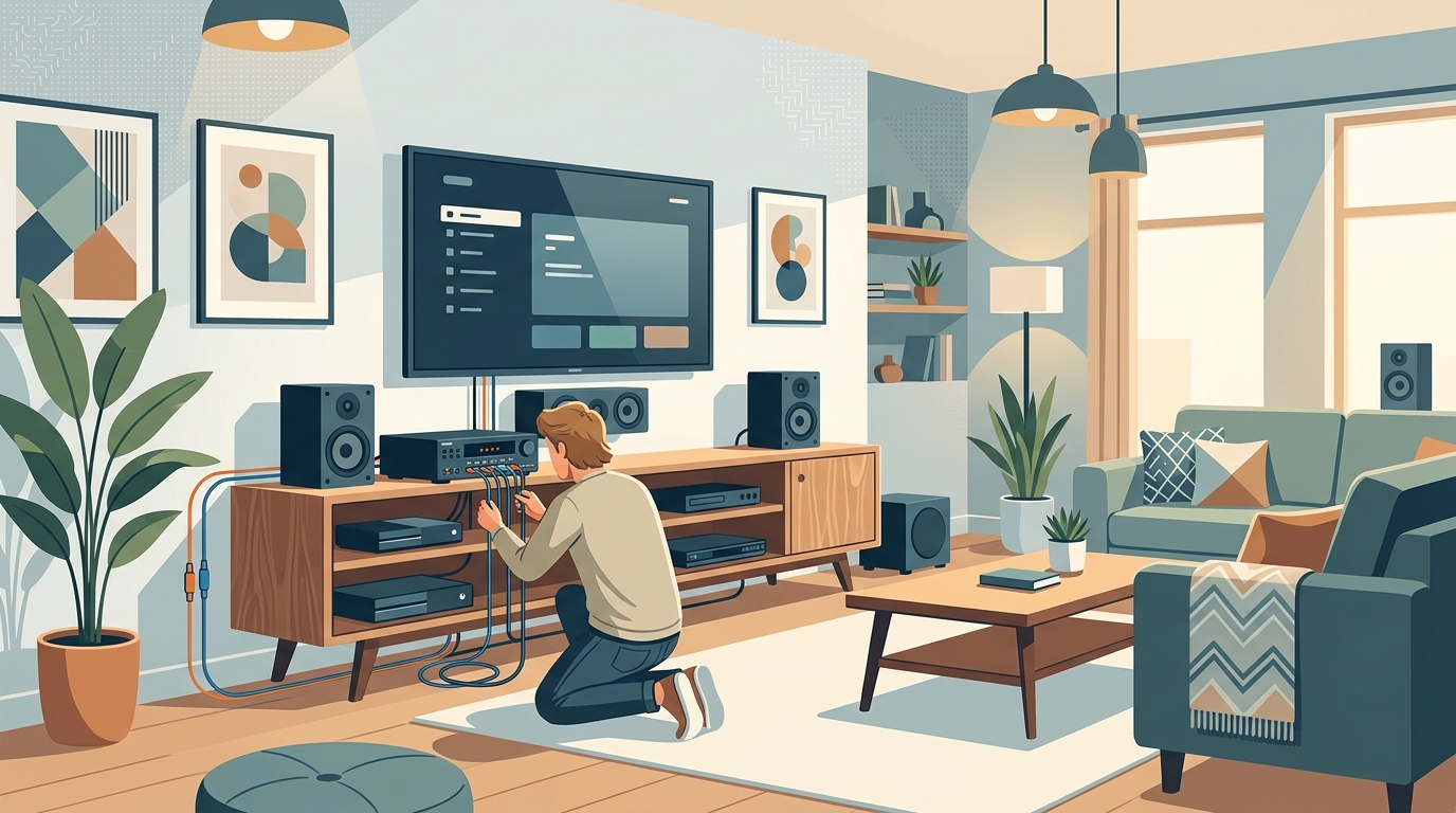 The Complete First-Time Setup Guide for Your New AV Receiver - Illustration 2