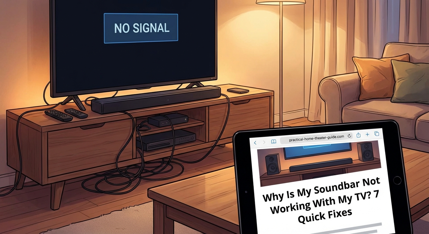 Why Is My Soundbar Not Working With My TV? 7 Quick Fixes - Illustration 1