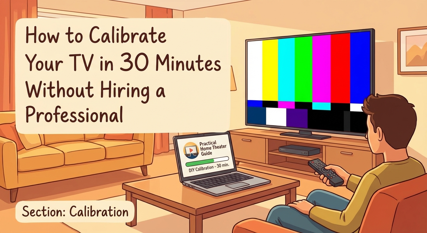 How to Calibrate Your TV in 30 Minutes Without Hiring a Professional - Illustration 1