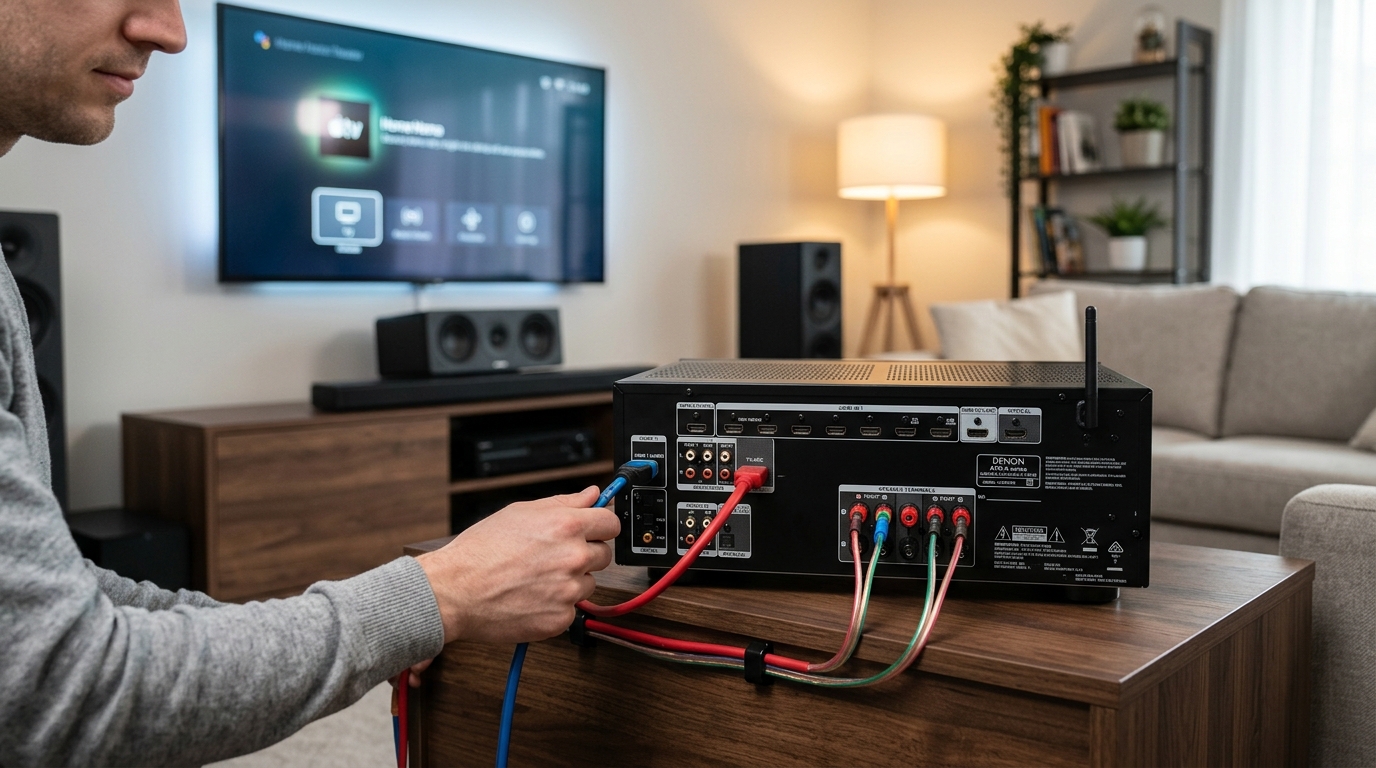 Complete Beginner's Guide to Connecting Your AV Receiver