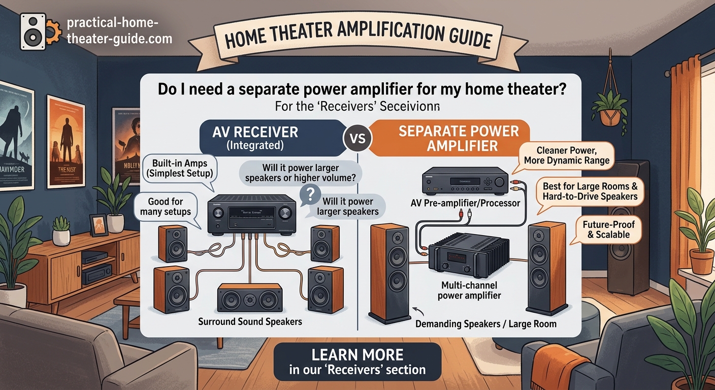 Do I Need a Separate Power Amplifier for My Home Theater? — 2