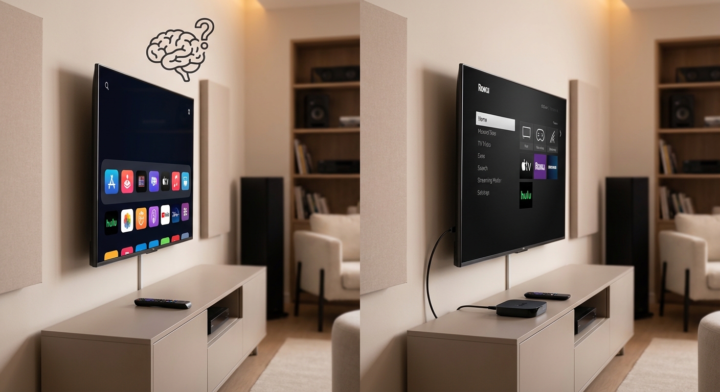 Do Smart TV Features Matter for Home Theater, or Should You Use External Streaming Devices?