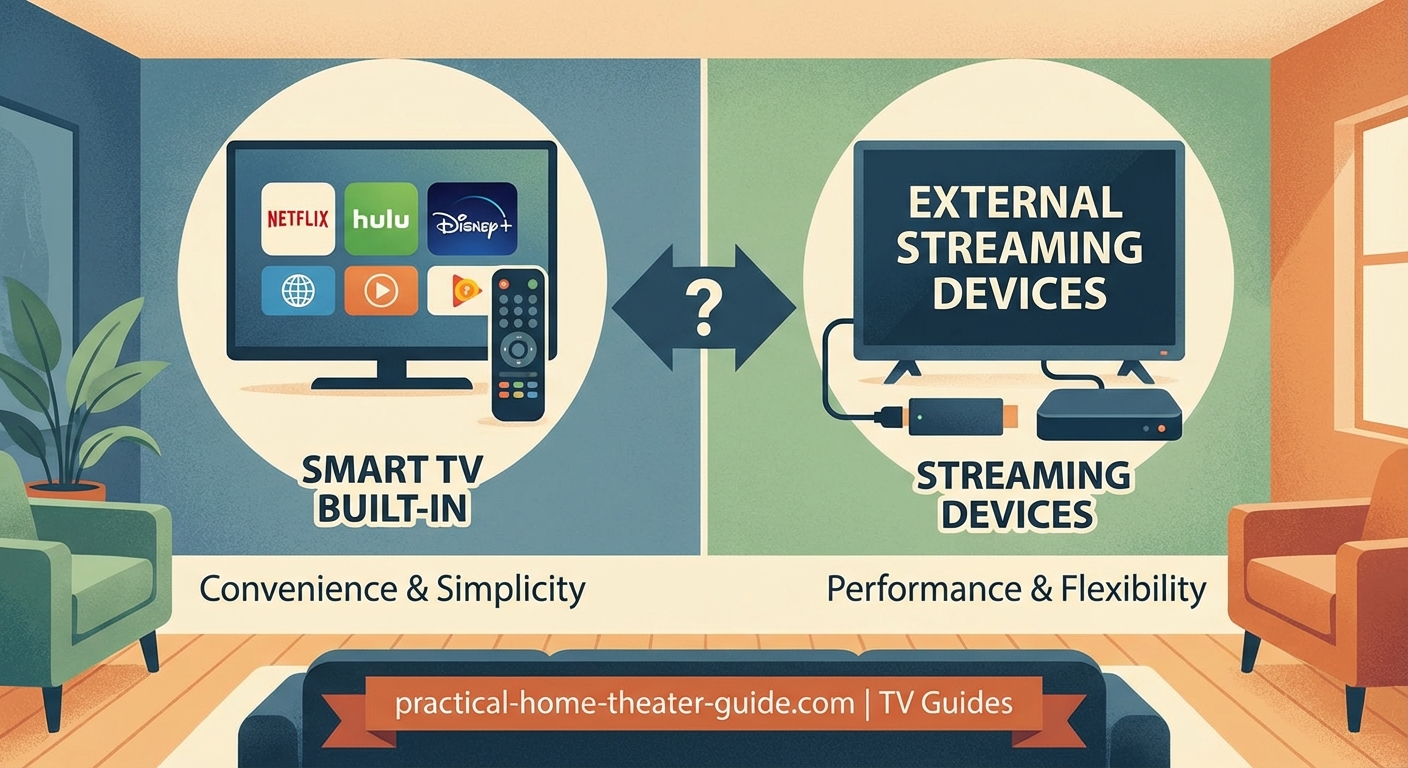 Do Smart TV Features Matter for Home Theater, or Should You Use External Streaming Devices? — 1