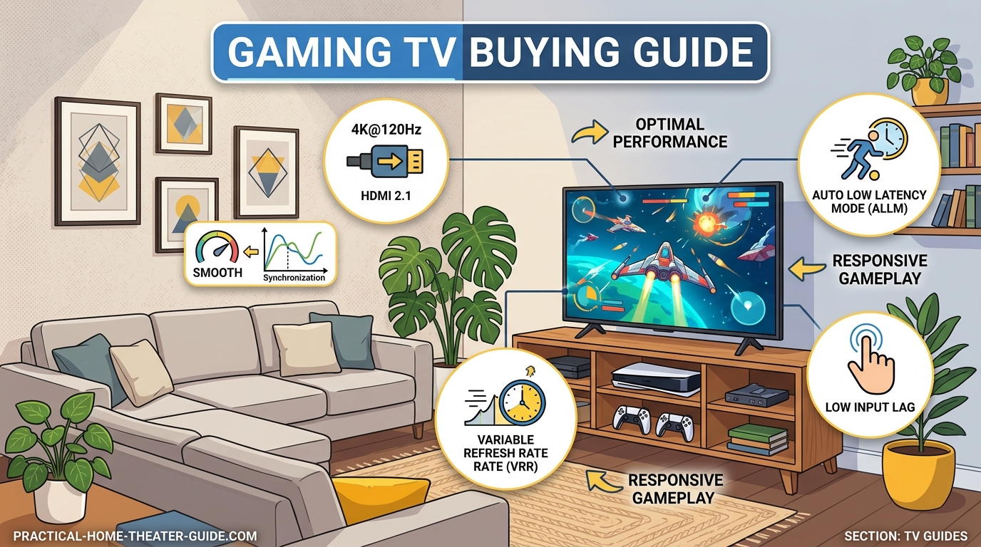 Gaming TV Buying Guide: HDMI 2.1, VRR, and Input Lag Explained — 1