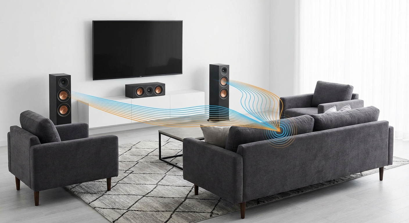How to Arrange Furniture Without Blocking Your Speakers or Creating Dead Zones
