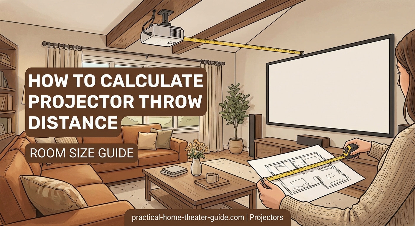 How to Calculate Projector Throw Distance for Your Room Size — 1