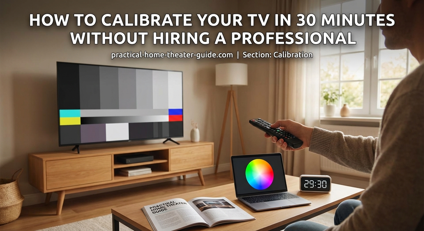 How to Calibrate Your TV in 30 Minutes Without Hiring a Professional — 2