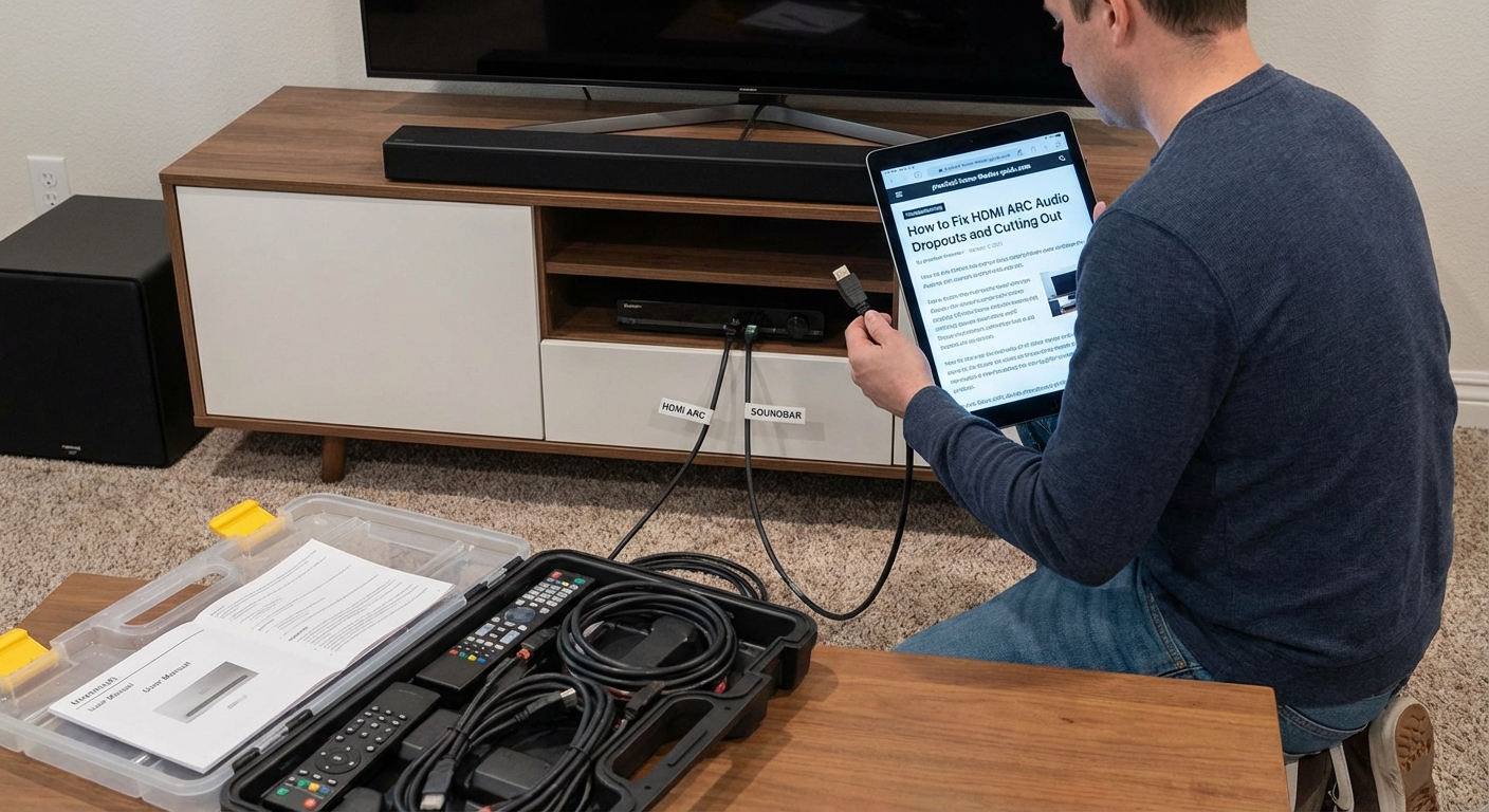 How to Fix HDMI ARC Audio Dropouts and Cutting Out — 2