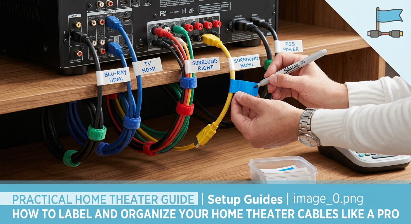 How to Label and Organize Your Home Theater Cables Like a Pro — 2