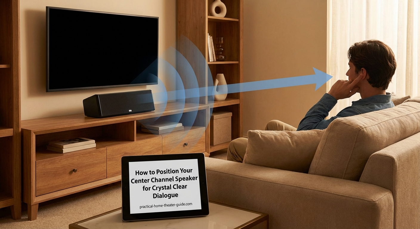 How to Position Your Center Channel Speaker for Crystal Clear Dialogue — 2