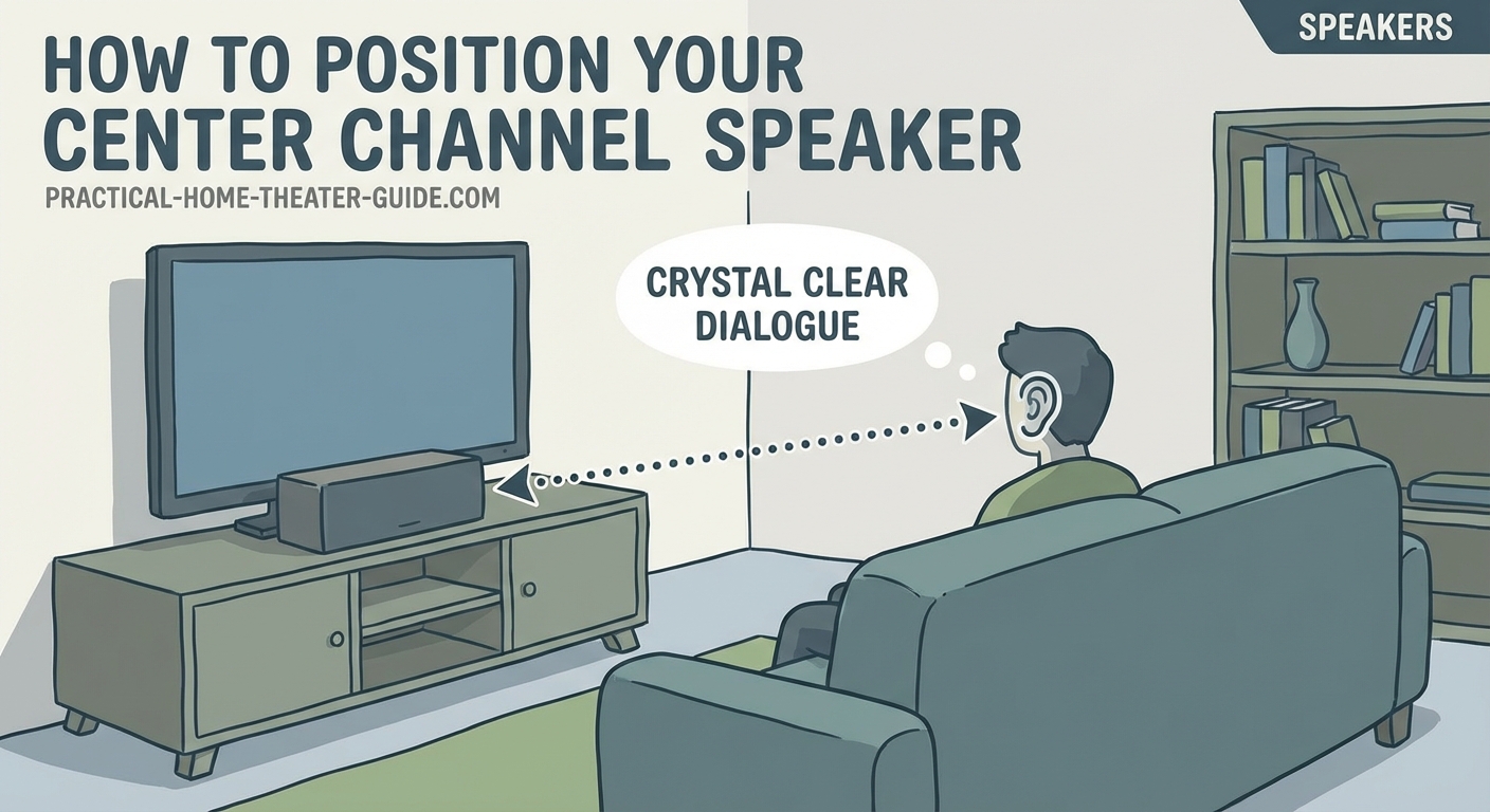 How to Position Your Center Channel Speaker for Crystal Clear Dialogue — 3