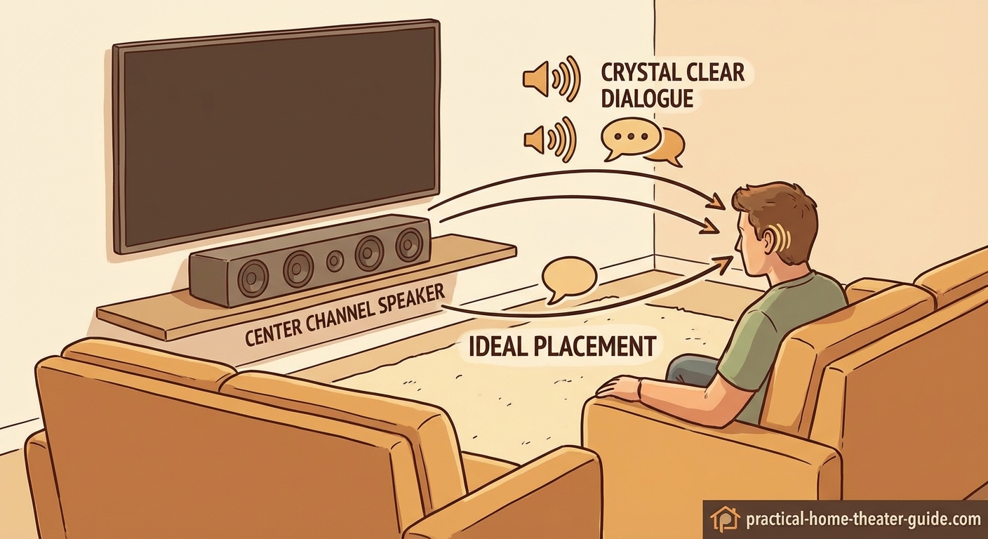 How to Position Your Center Channel Speaker for Crystal Clear Dialogue — 5