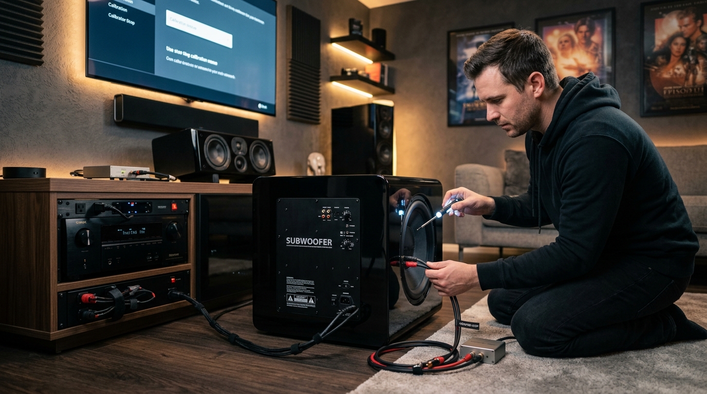 How to Troubleshoot Subwoofer Humming, Buzzing, and Distortion Noises