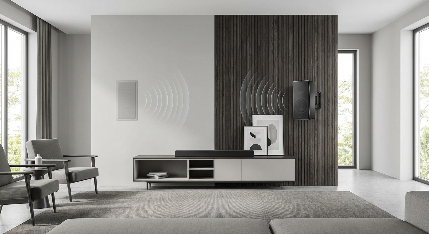 In-Wall vs On-Wall Speakers: Which Installation Method Gives Better Sound?