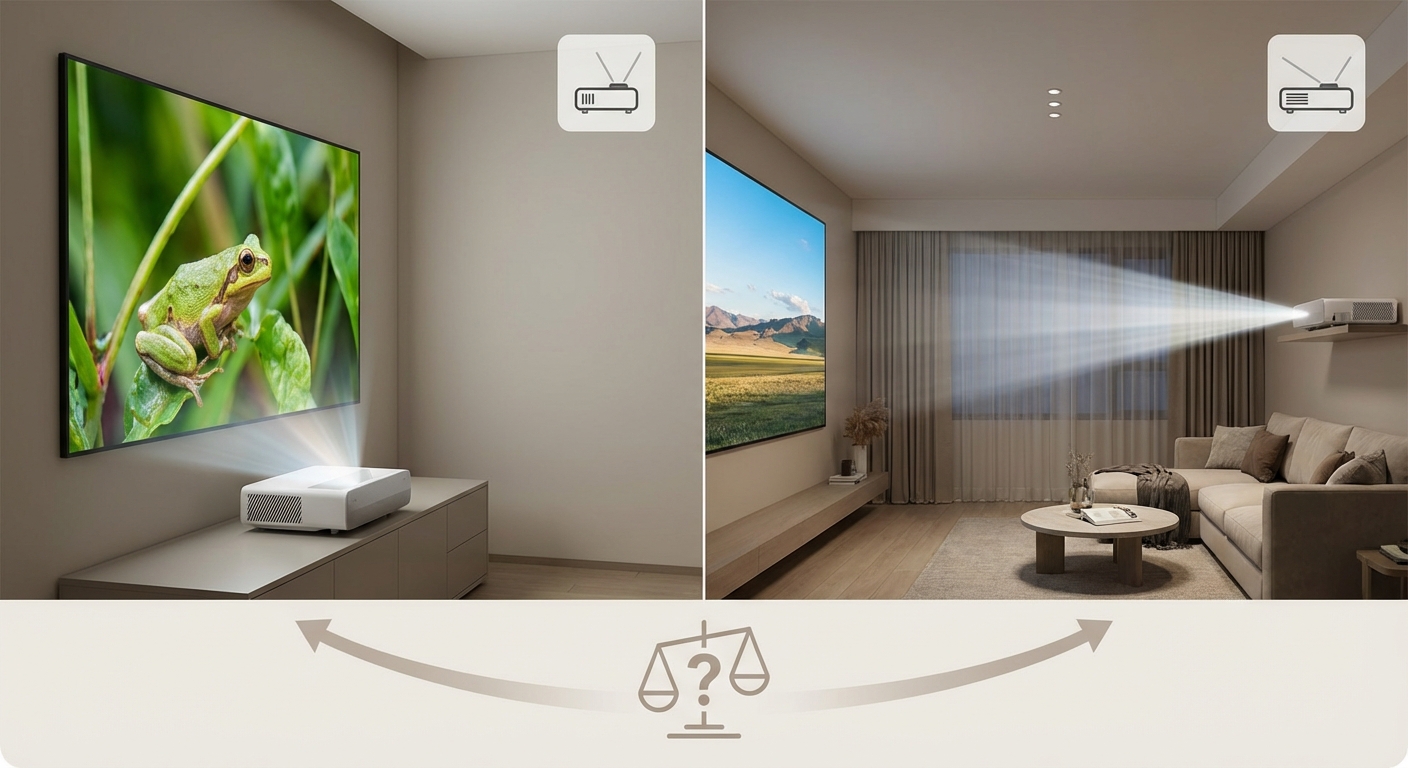 Short Throw vs Long Throw Projectors: Which One Do You Actually Need?