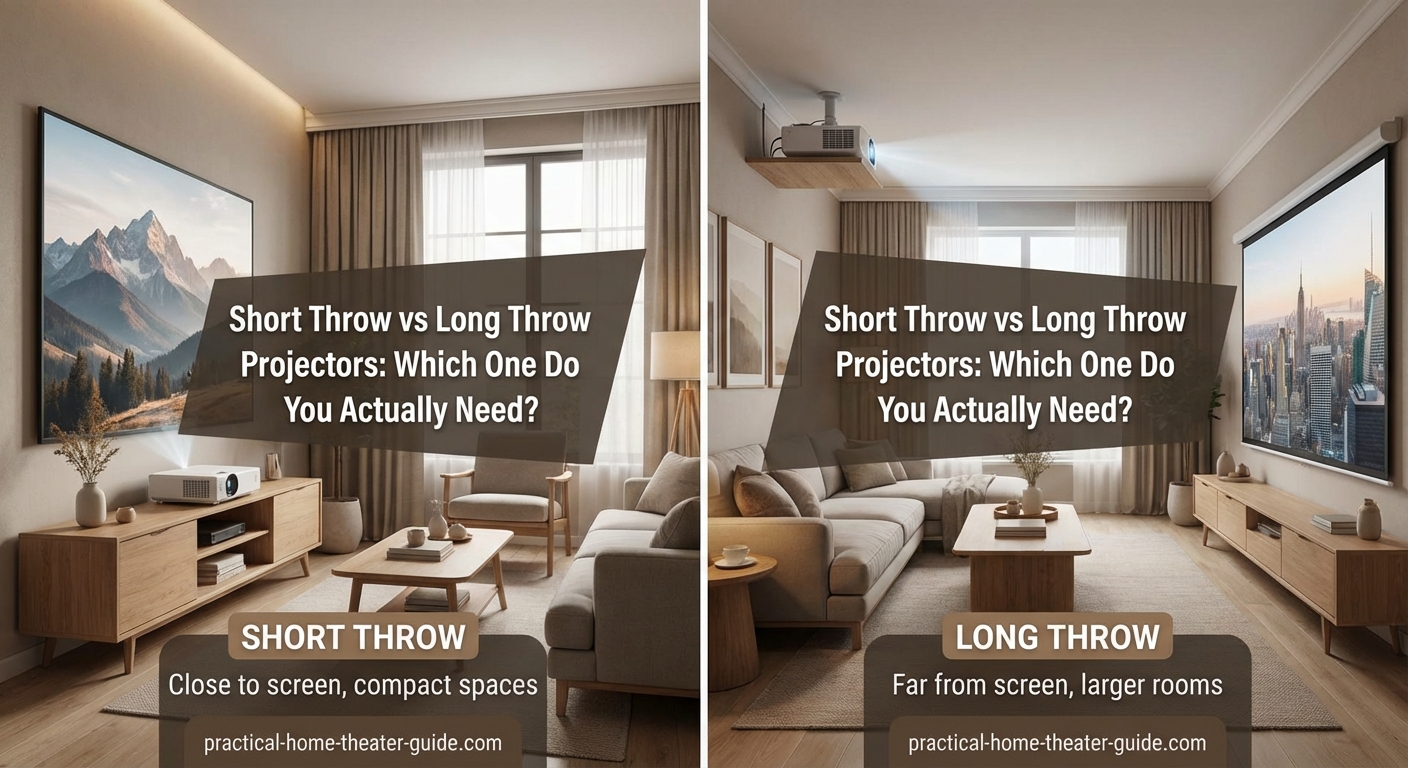 Short Throw vs Long Throw Projectors: Which One Do You Actually Need? — 2