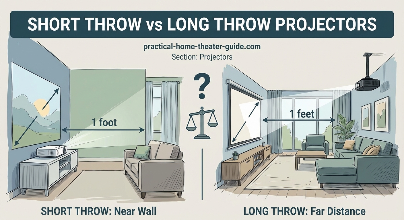 Short Throw vs Long Throw Projectors: Which One Do You Actually Need? — 5