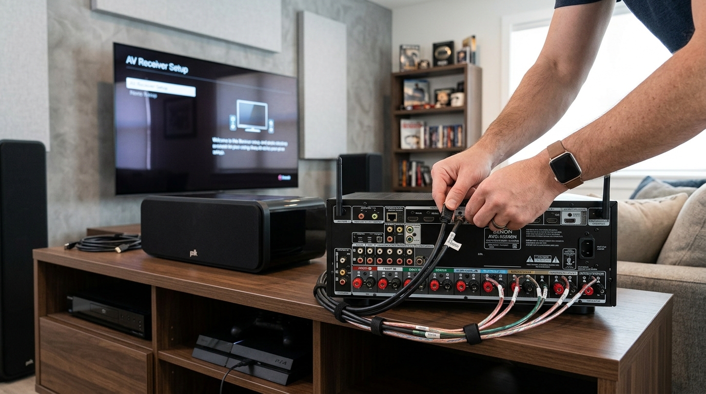 The Complete First-Time Setup Guide for Your New AV Receiver