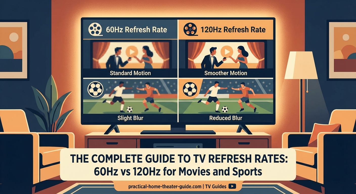 The Complete Guide to TV Refresh Rates: 60Hz vs 120Hz for Movies and Sports — 2