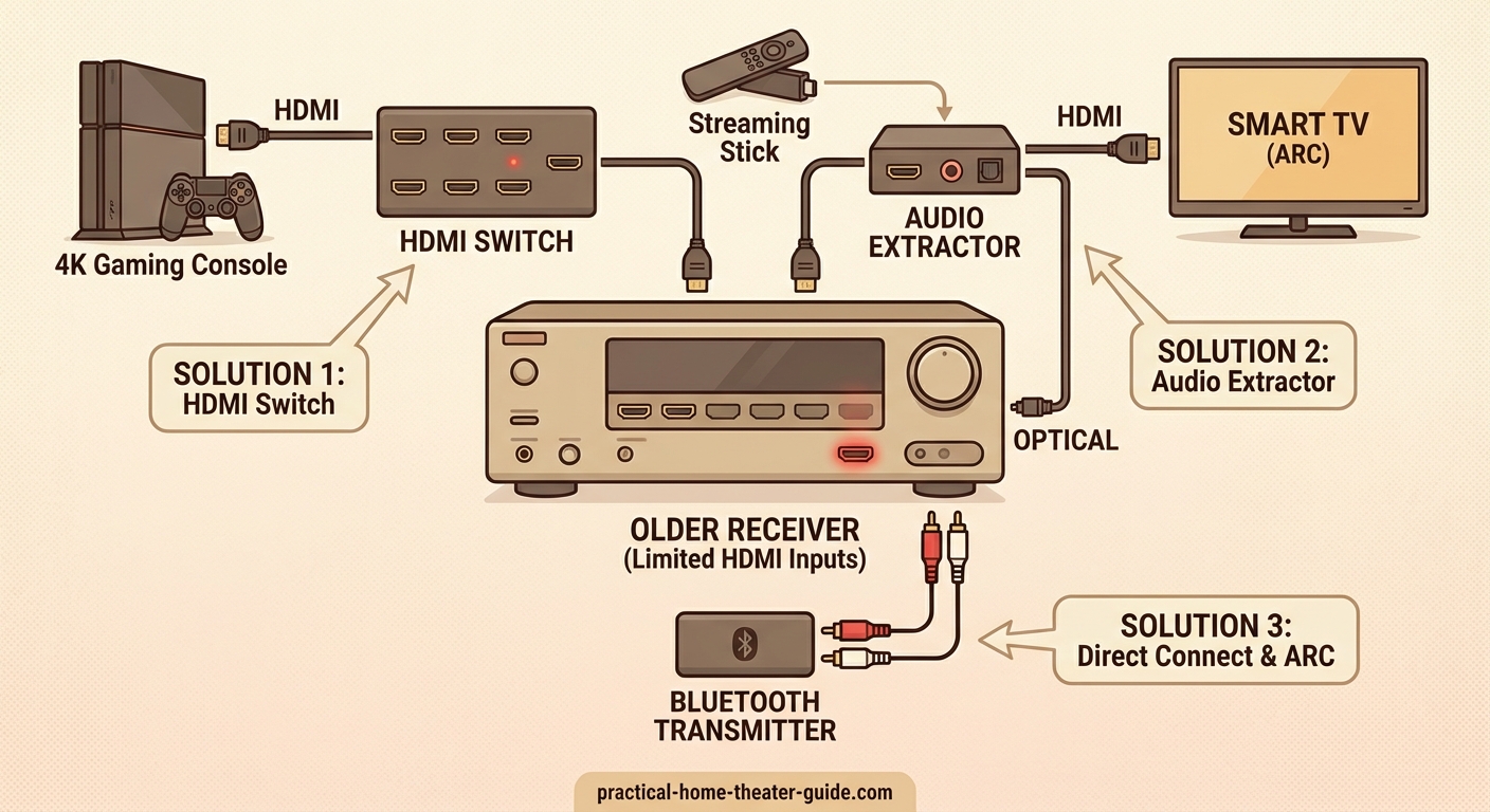 What to Do When Your Receiver Doesn't Support All Your Devices — 2