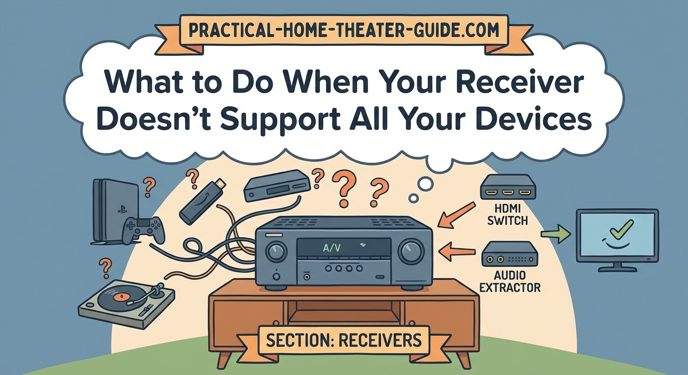 What to Do When Your Receiver Doesn't Support All Your Devices — 4
