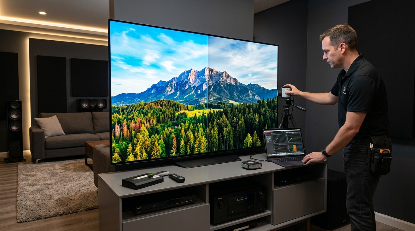 What's the Difference Between Basic and Professional TV Calibration?