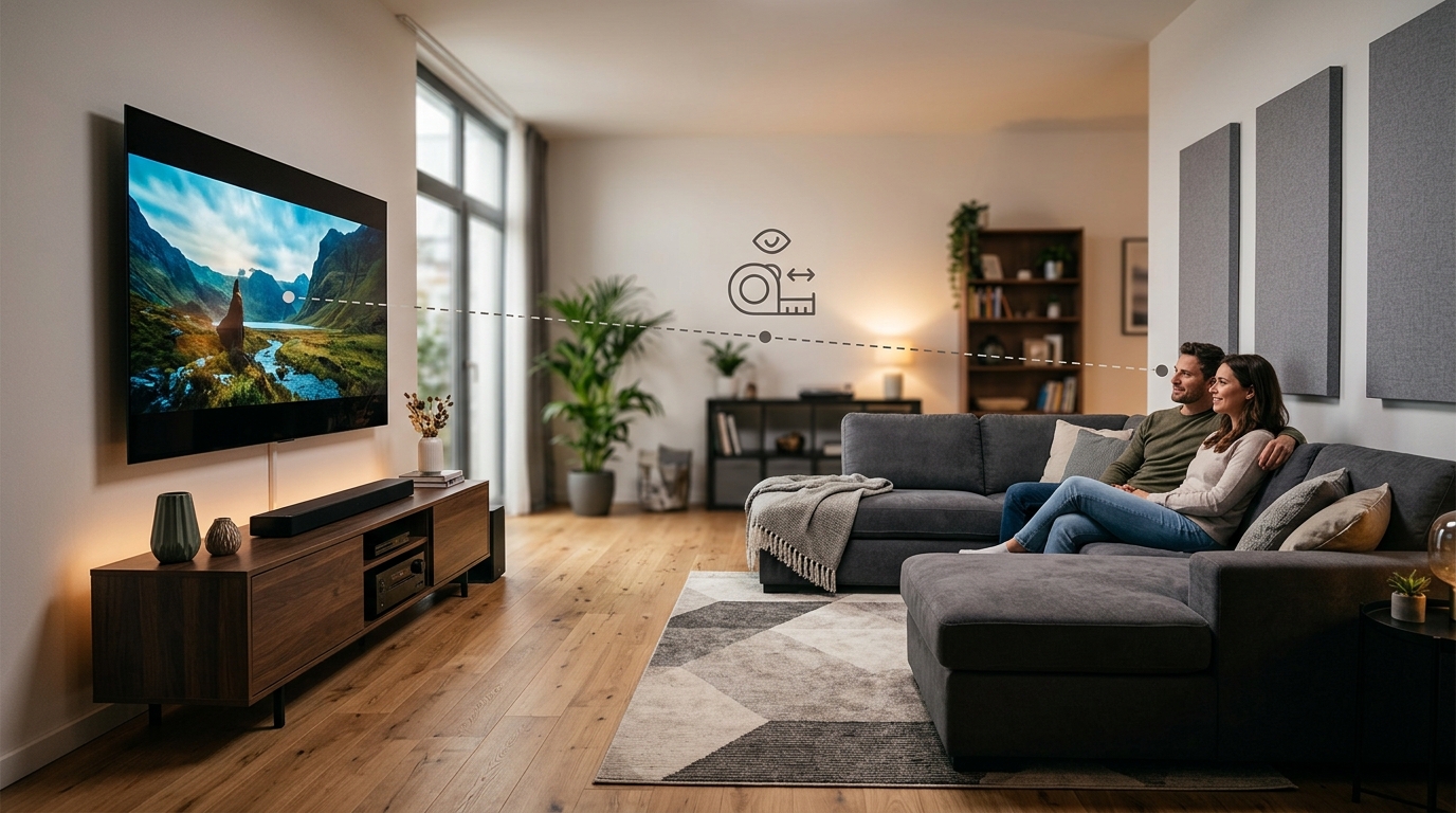 What's the Ideal Distance Between Your TV and Seating Position?