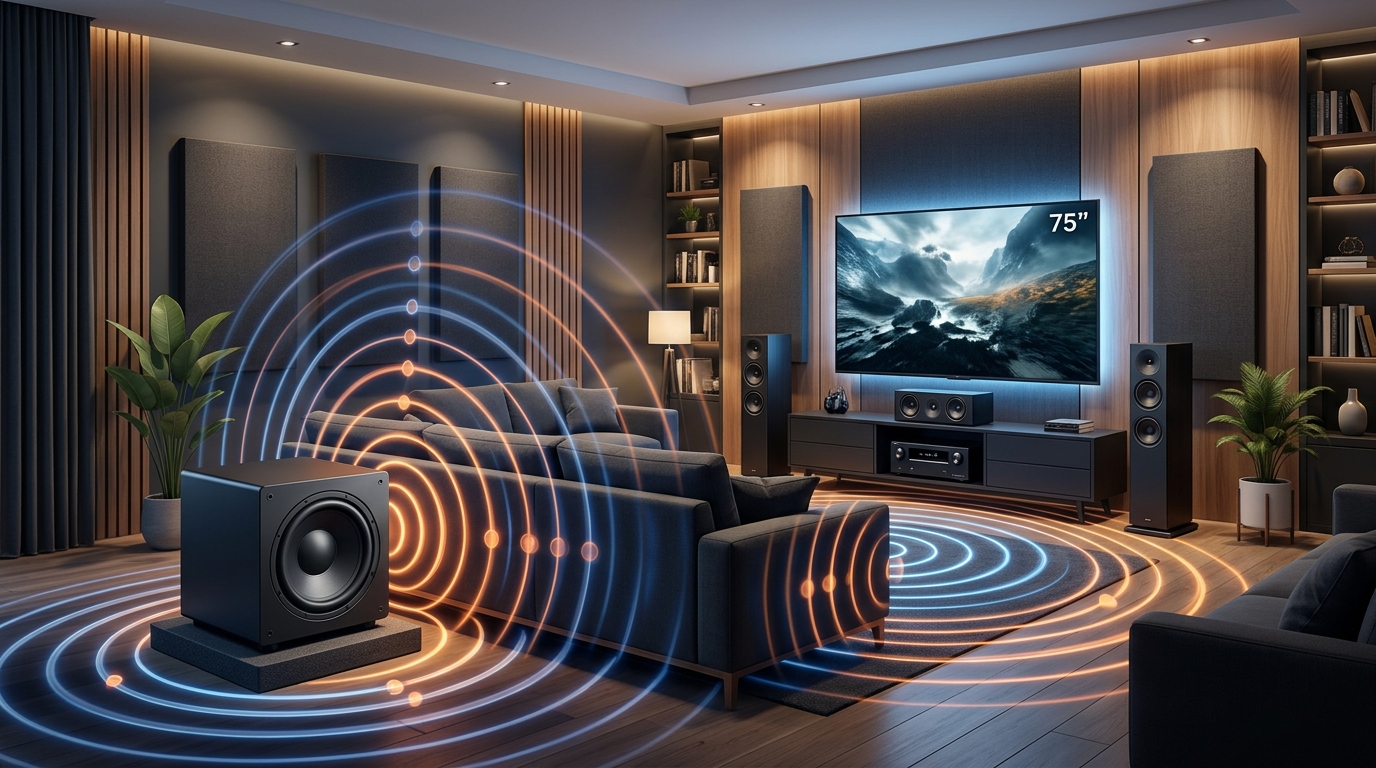 Where to Place Your Subwoofer for Maximum Bass in Any Room Shape