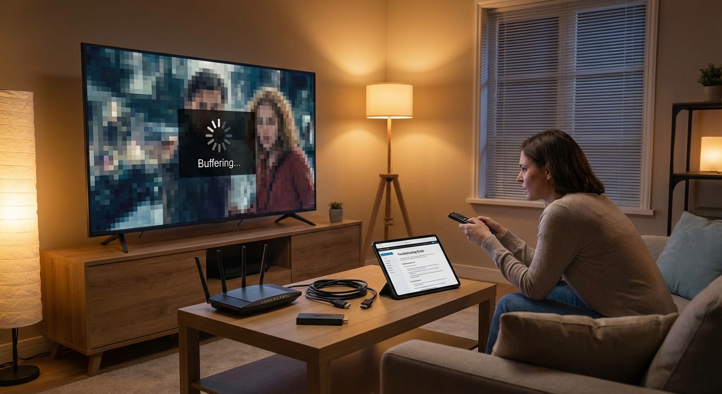 Why Does My TV Picture Keep Freezing or Stuttering During Movies? — 1