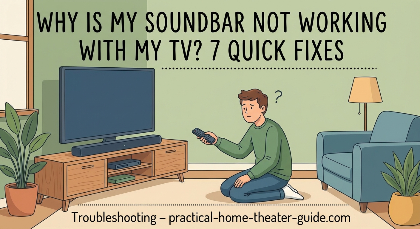 Why Is My Soundbar Not Working With My TV? 7 Quick Fixes — 3