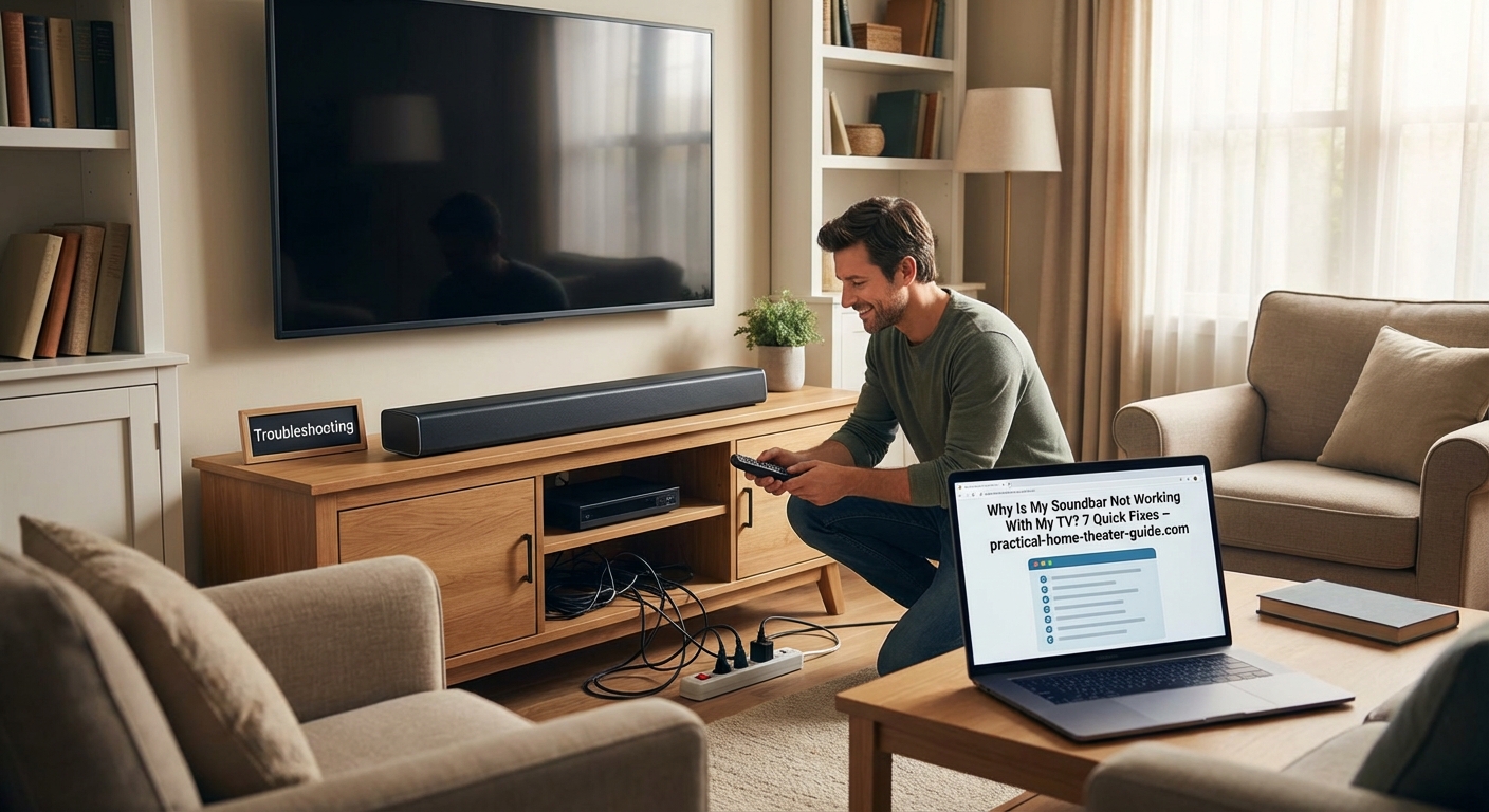 Why Is My Soundbar Not Working With My TV? 7 Quick Fixes — 4