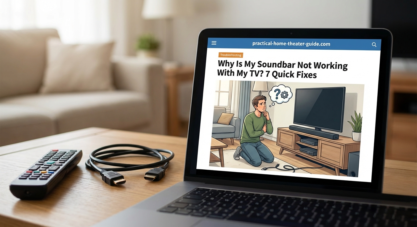 Why Is My Soundbar Not Working With My TV? 7 Quick Fixes — 5