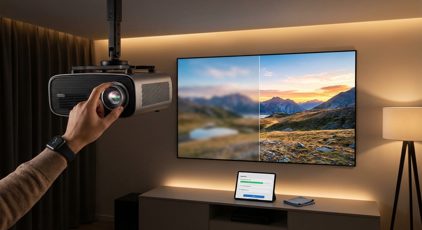 Why Your Projector Image Looks Blurry and How to Fix It in 5 Minutes