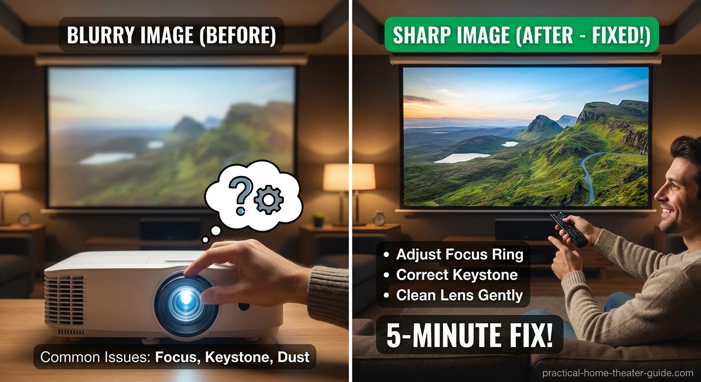 Why Your Projector Image Looks Blurry and How to Fix It in 5 Minutes — 1