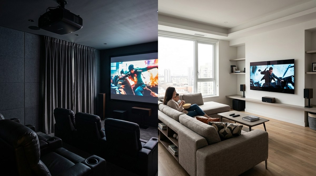 Should You Build a Dedicated Home Theater Room or Convert a Living Space?