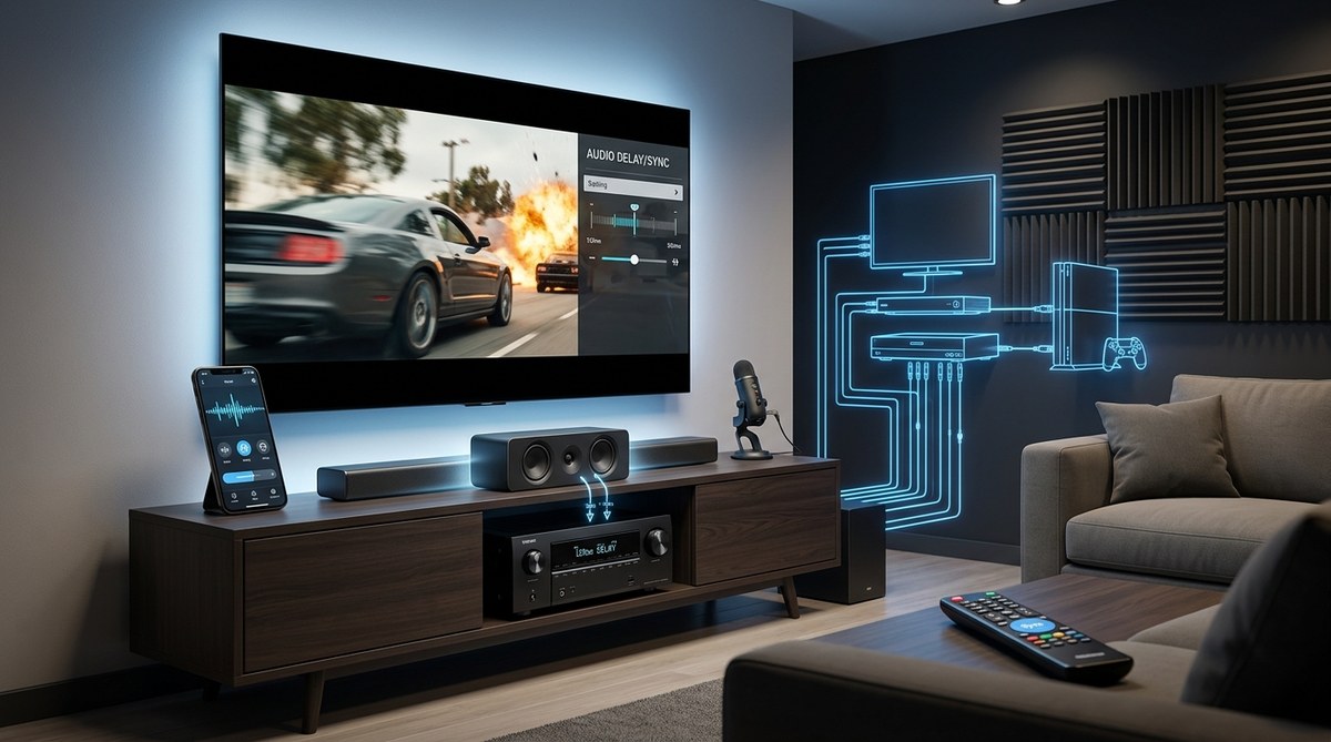 What Causes Audio Delay in Home Theaters and How Do I Sync It?