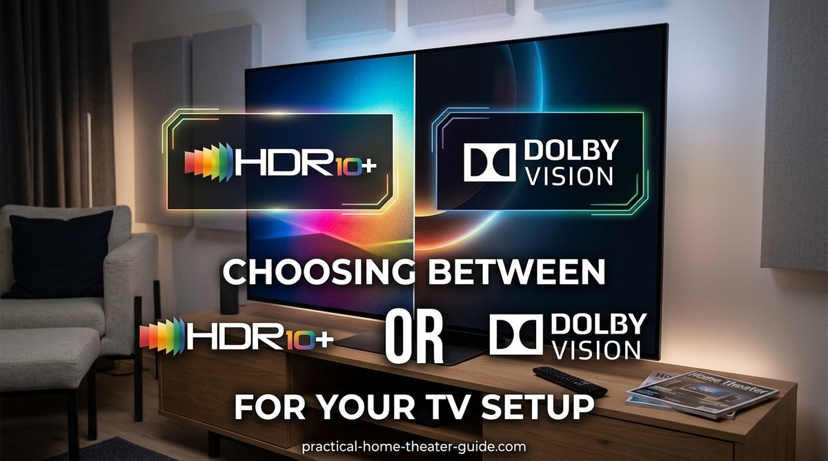 Choosing Between HDR10+ and Dolby Vision for Your TV Setup